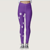 Chien Paws femmes Leggings (Devant)