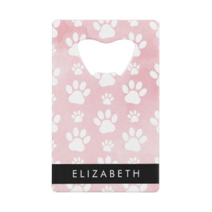 Chien Paws, White Paws, Aquarelles roses, Votre No