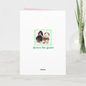 Chien, petits gâteaux, et coeurs de la carte (Dos)