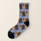 Chien Photo Boxer Chaussettes (Gauche - extérieur)