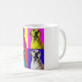 chien pop art Coffee Mug (Devant droit)