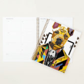 Chien portant un costume : Art numérique (Devant avec enveloppe)