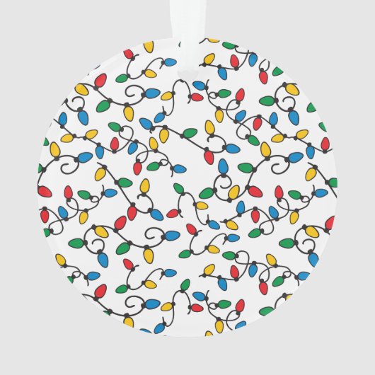 Chien première Noël lumières Noël Chien photo (dos)