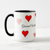 Chien préparé avec l'amour mug (Gauche)
