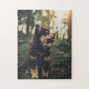 Chien Puzzles Animal Pic mignon Sad Chiot Photo