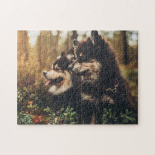 Chien Puzzles Animal Pic mignon Sad Chiot Photo