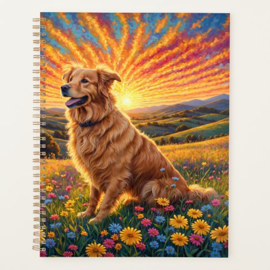 Chien Retriever doré (Devant)