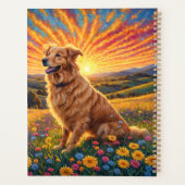 Chien Retriever doré (Dos)