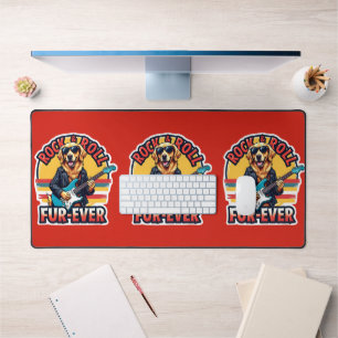 Chien Retriever doré Rock and Roll Fur-Ever
