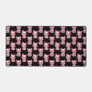 Chien rose Motif design - Noir