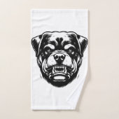 Chien Rottweiler (Serviette à main)