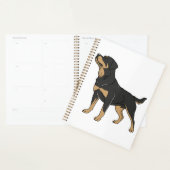 Chien Rottweiler, Chien Rottweiler Debout (Devant avec enveloppe)