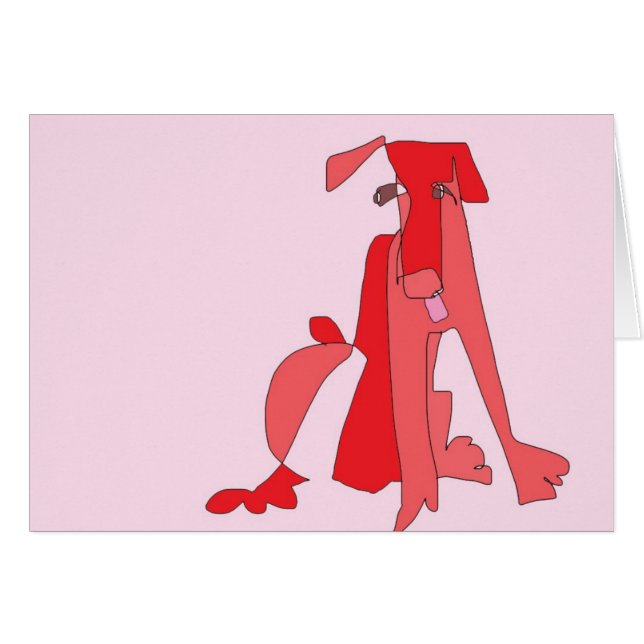 Chien rouge (Devant horizontal)