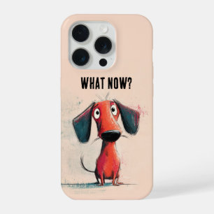Chien Rouge Drôle – Art de Compagnon de Dessin Ani