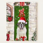 Chien Saint-Bernard Noël  (Dos)