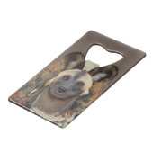 Chien sauvage africain Abstrait Paint Splatter Fau (Devant Angle)