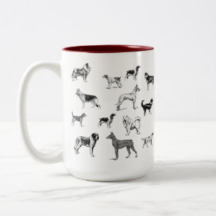 Chien se reproduit Mug