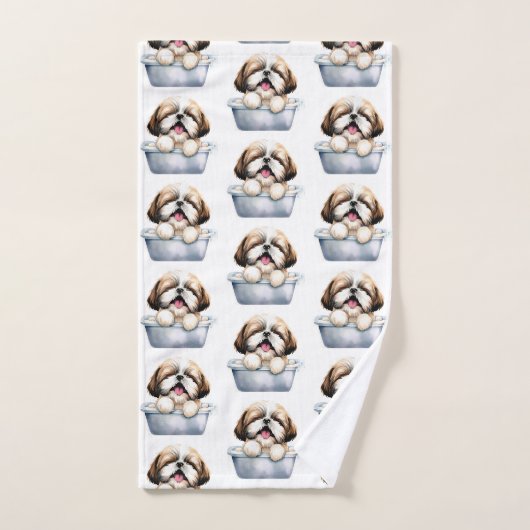 Chien Shih Tzu (Serviette à main)