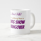 Chien Show Jumbo Mug (Devant droit)