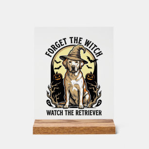 Chien sorcière Labrador Halloween Vintage Retrieve