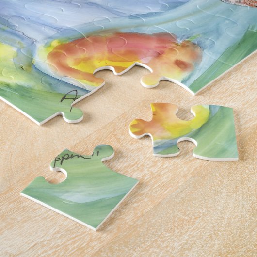 Chien Sparky le puzzle de chef (Côté)