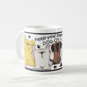 Chien sur Mug (Devant gauche)