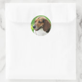 Chien sur Sticker (Sac)