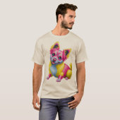 Chien T-shirt (Devant entier)