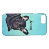 Chien taureau français iPhone / coque ipad (Dos (Horizontal))