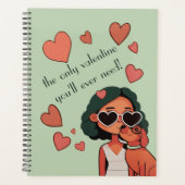 Chien Valentine Sac fourre-tout (Devant)