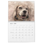 Chien vintage calendrier 2023 (Mar 2027)