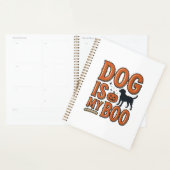 Chien Vintage Est Mon Boo Halloween Conception de  (Devant avec enveloppe)