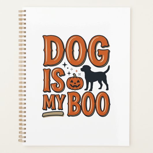 Chien Vintage Est Mon Boo Halloween Conception de  (Devant)