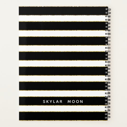 Chien Walker Planner Golden Strips (Dos)