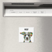 Chien Woof Magnet (In Situ (Lave-vaisselle))