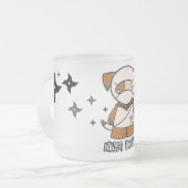 Chienchien de Ninja ! Avec la tasse de Shurikens (Devant gauche)