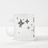 Chienchien de Ninja ! Avec la tasse de Shurikens (Gauche)