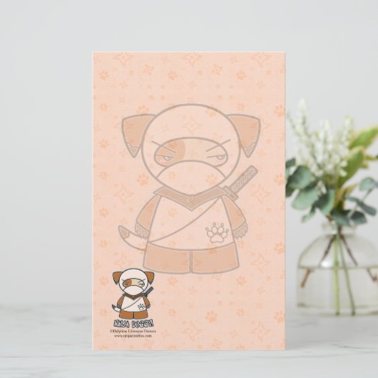 Chienchien de Ninja ! Papeterie (Debout devant)