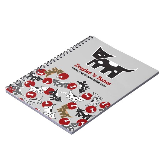 Chienchiens et carnet d'animal familier d'os (Côté gauche)