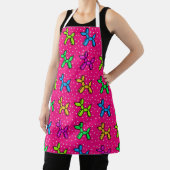 Chiens à ballets roses à tablier (Insitu)