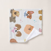 Chiens Animaux (Gant de toilette)