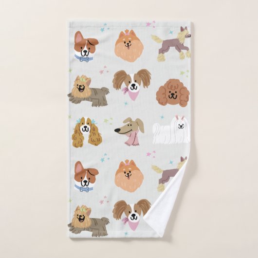 Chiens Animaux (Serviette à main)