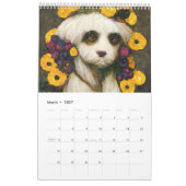 Chiens Art Nouveau – Calendrier (Mar 2027)