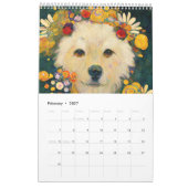 Chiens Art Nouveau – Calendrier (Feb 2027)