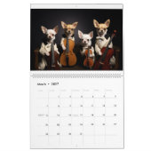 Chiens au calendrier de travail (Mar 2027)