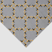 Chiens Beagle en papier de soie (Détail)