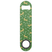 chiens chanceux avec l'arrière - plan d'os (Devant)