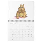 Chiens chauds et chats Cool Calendrier 2020 (Jan 2027)