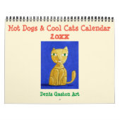 Chiens chauds et chats Cool Calendrier 2020 (Protection)