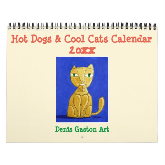 Chiens chauds et chats Cool Calendrier 2020 (Protection)